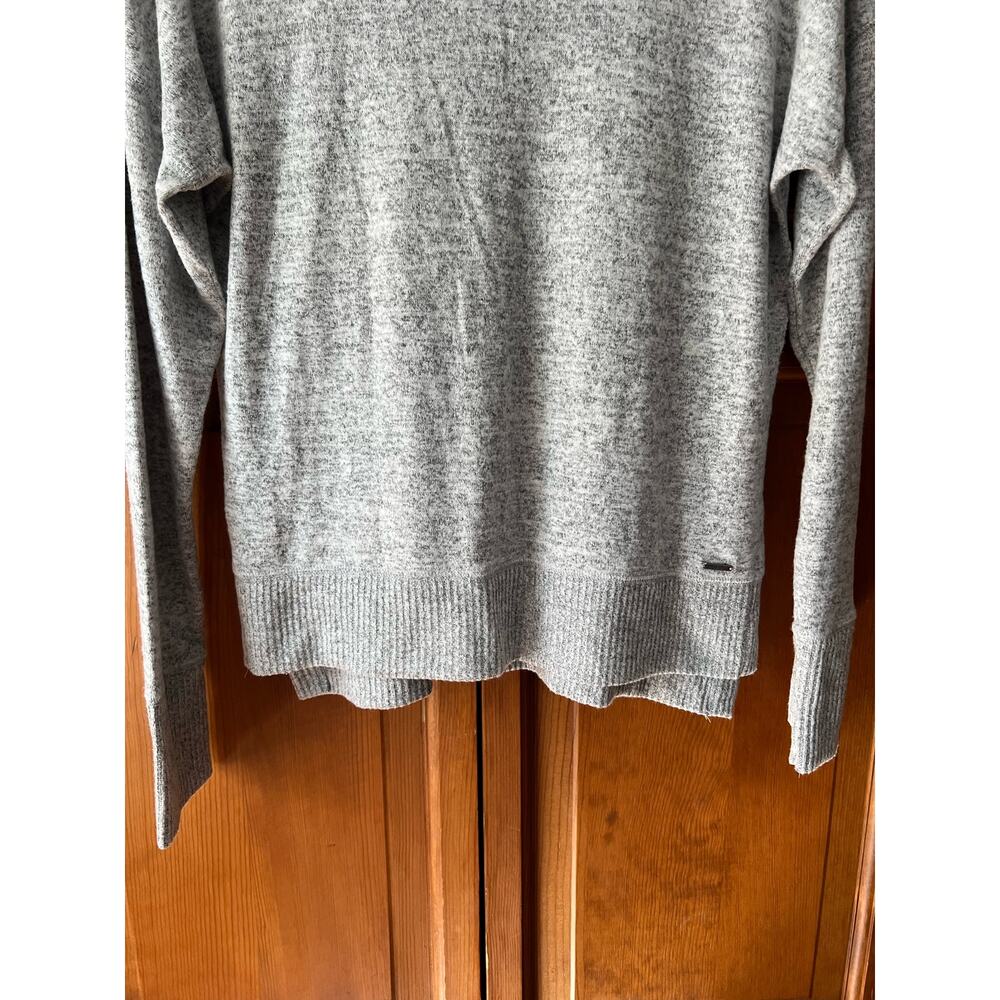Abercrombie & Fitch Women's Turtleneck Soft Cozy Sweater Long Sleeve Gray Size S - Picture 4 of 10